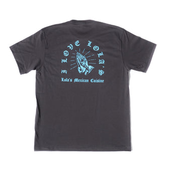 Pray for Me Electric Blue Tee