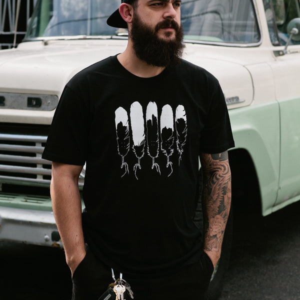 The Social List Feather Tee