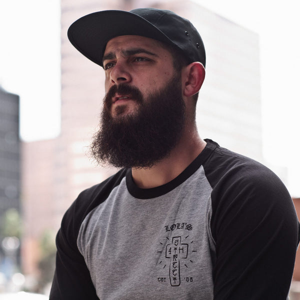 4th St. OG's Dogtown 3/4 sleeve Baseball Tee