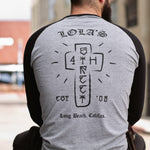 4th St. OG's Dogtown 3/4 sleeve Baseball Tee