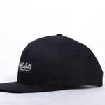Lola's Classic Pinch Front Structured Black Hat