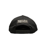 Lola's Praying Hands Pinch Front Structured Black Hat